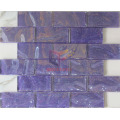 Luster Purple Color Crystal Mosaic Brick Tile (CFC286)